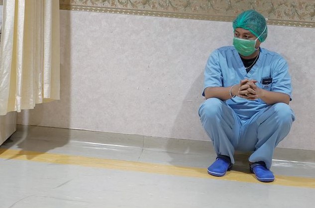 persalinan anak pertama Bella Bonita © Instagram