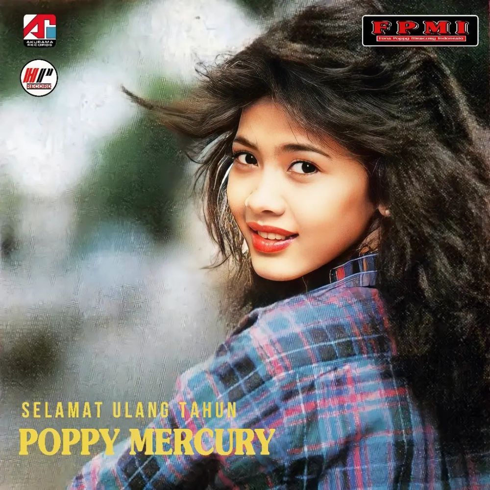 poppy mercury meninggal sakit maag © Instagram