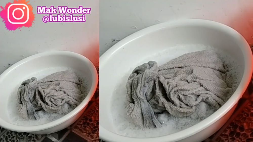 Bukan direndam sitrun, ini cara cuci handuk buluk agar bersih dan cerah lagi cuma tambah 2 bahan dapur