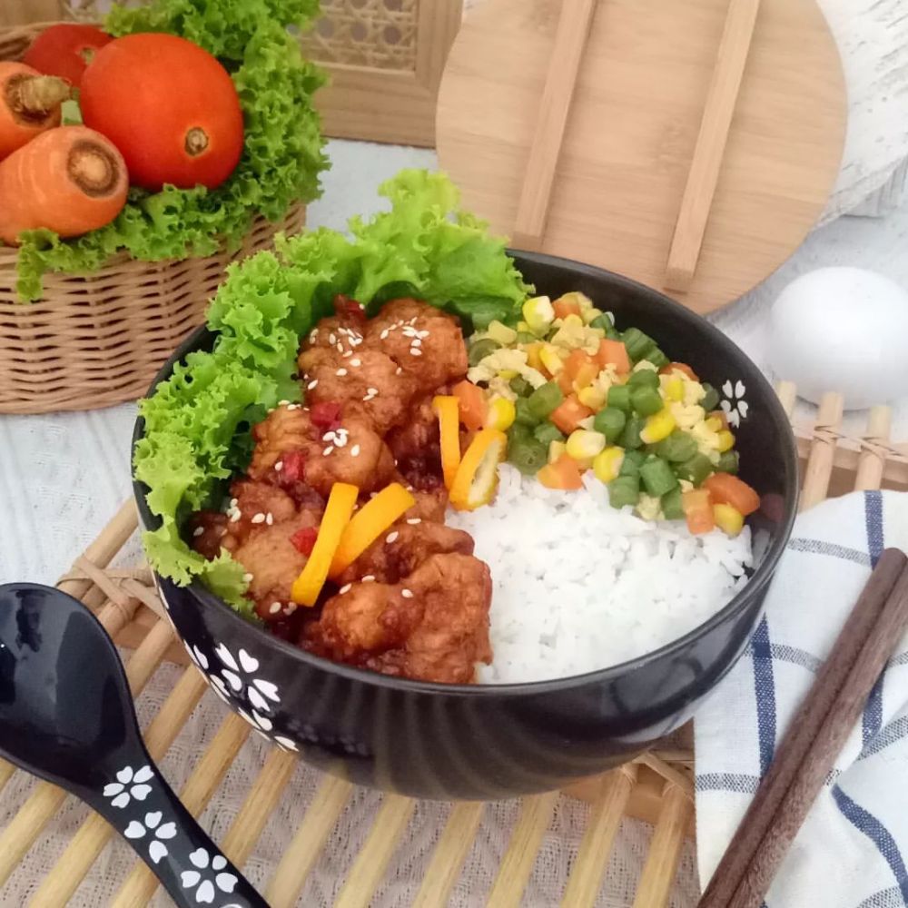 13 Resep rice bowl kekinian, lezat, praktis, dan cocok jadi ide bekal
