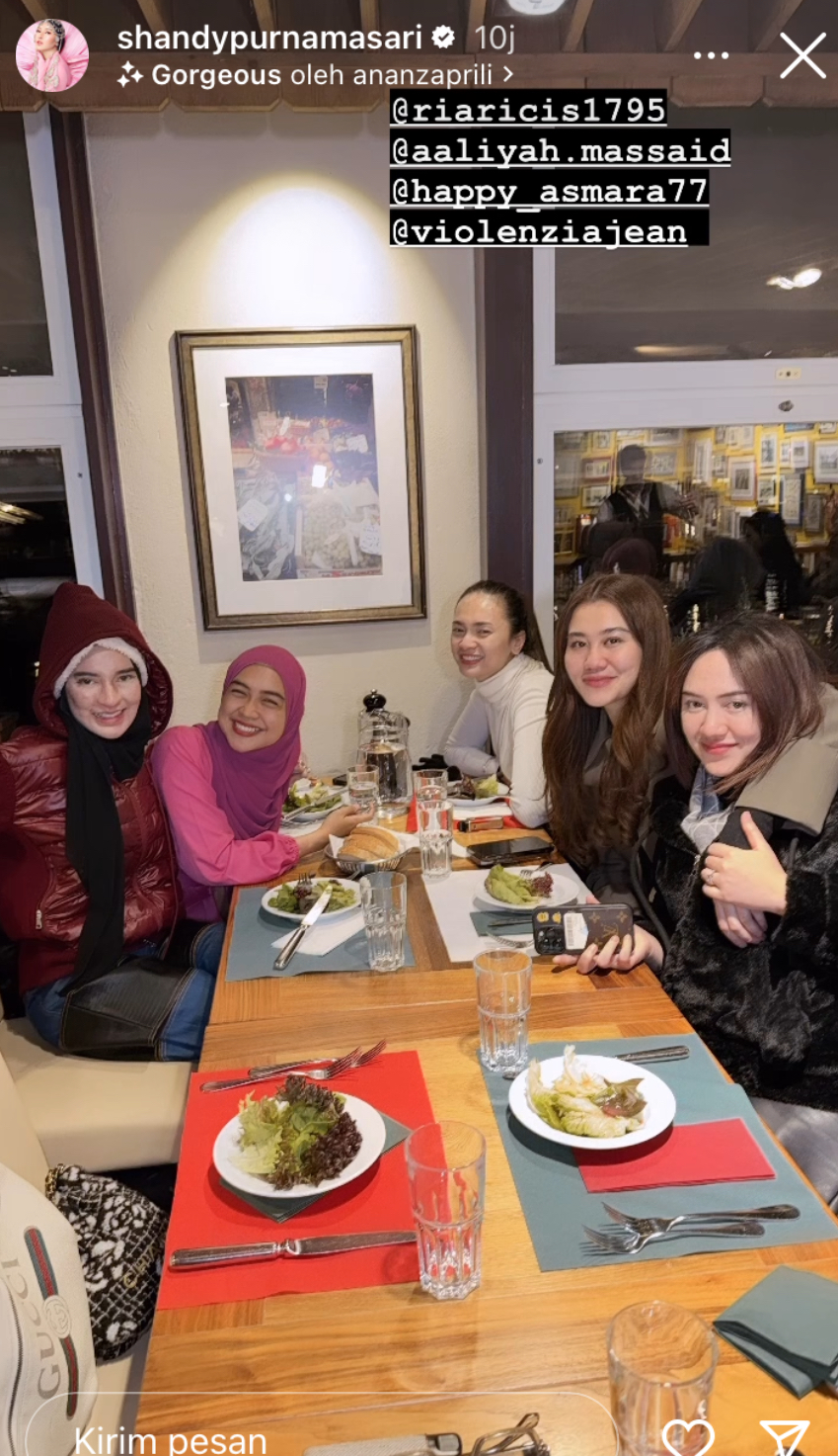 Ria Ricis liburan ke Eropa usai gugat cerai Instagram