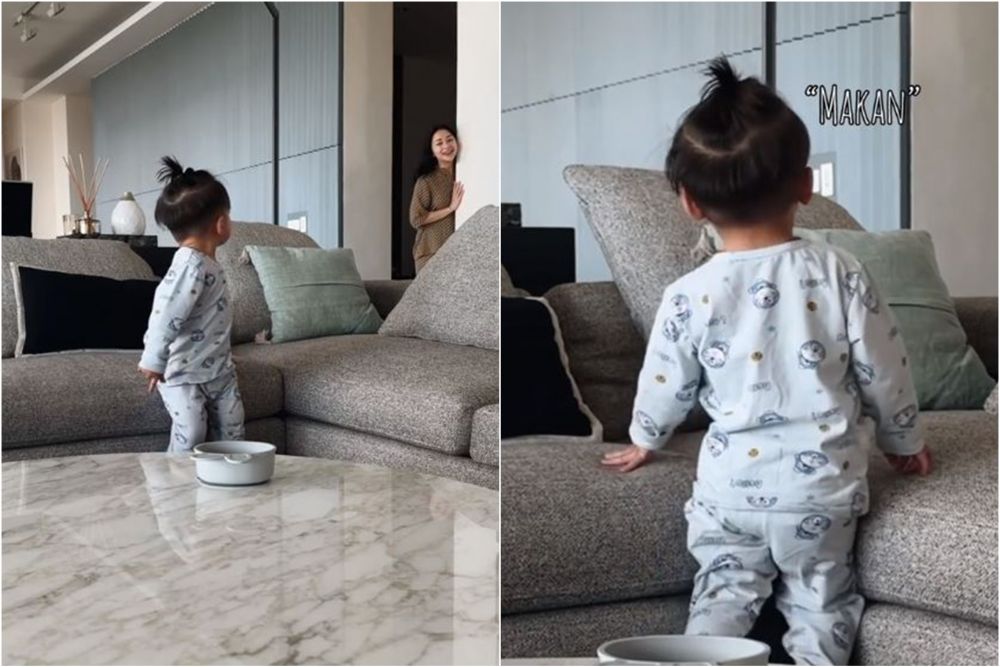 nikita willy beri tes kesabaran pada anak © TikTok