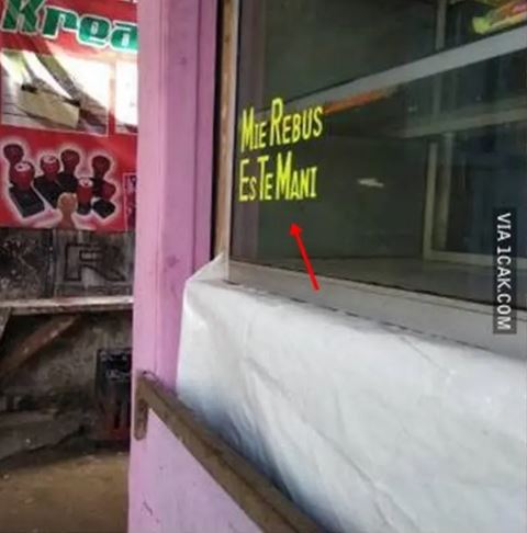 tulisan di tempat umum ini bikin gagal paham freepik.com