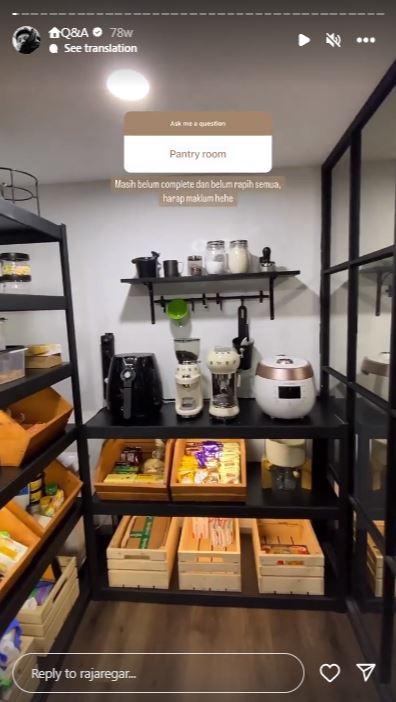 dapur alika islamadina © Instagram dapur alika islamadina © Instagram