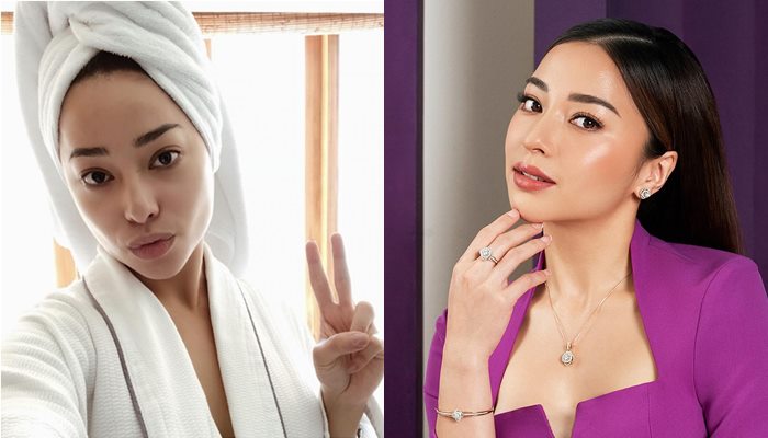 seleb cantik sebelum dan sesudah makeup © Berbagai sumber