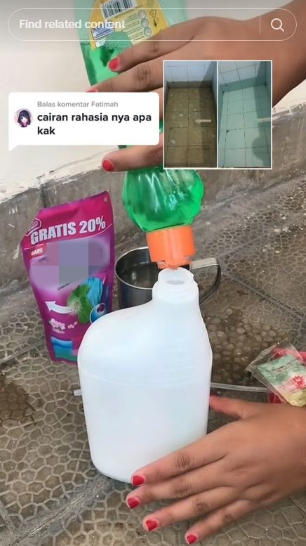 Tanpa tenaga ekstra, ini trik bersihkan keramik bak mandi berkerak hitam pakai tambahan 1 bahan dapur