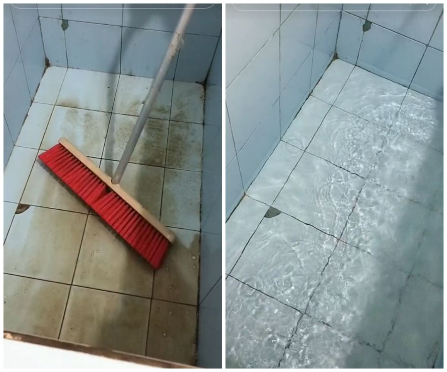 Tanpa tenaga ekstra, ini trik bersihkan keramik bak mandi berkerak hitam pakai tambahan 1 bahan dapur
