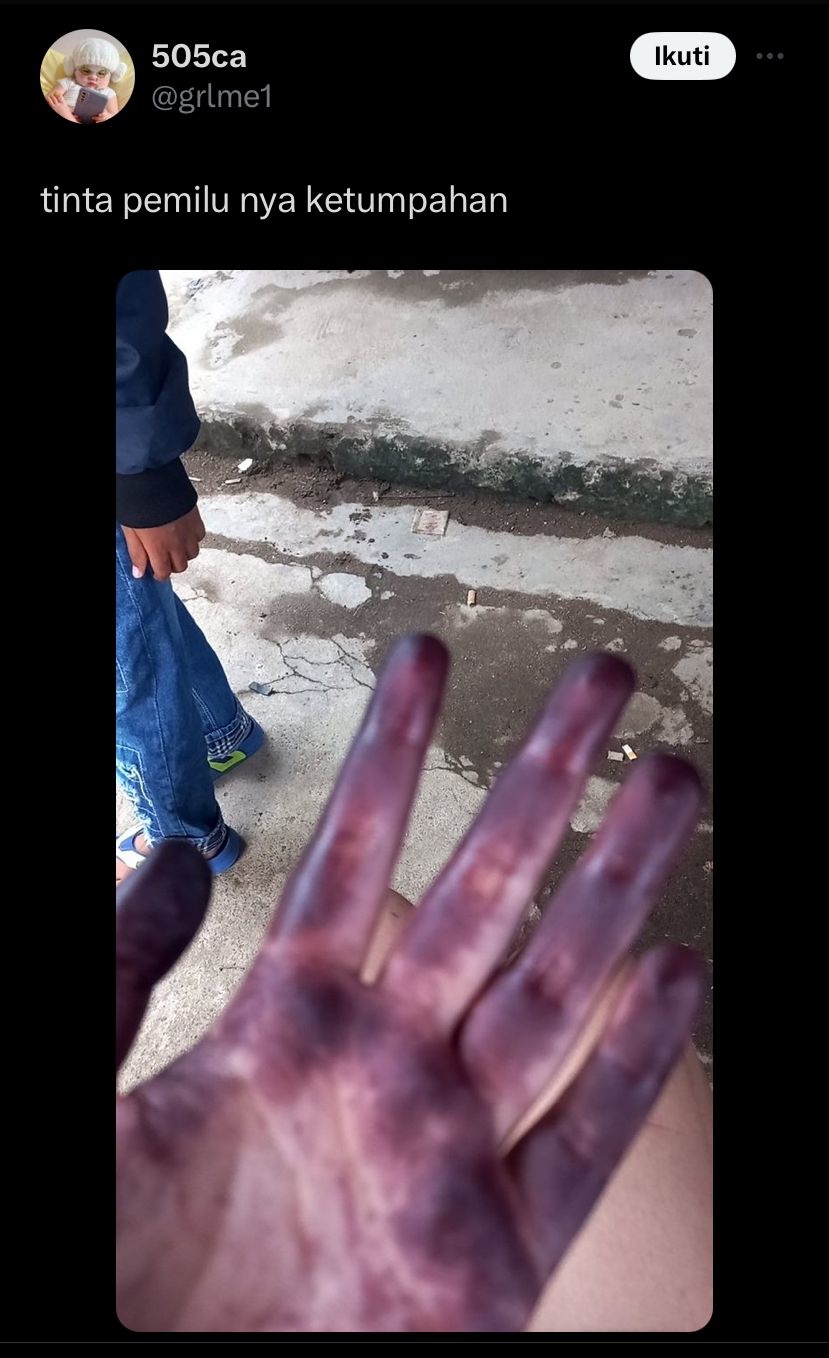 meme lucu habis nyoblos © berbagai sumber