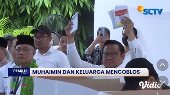 gaya pasangan capres-cawapres nyoblos © 2024 brilio.net