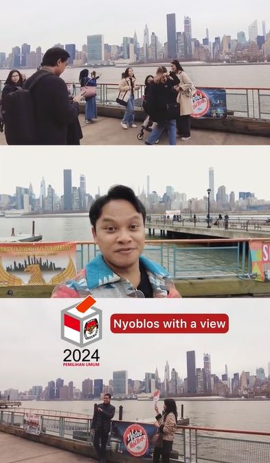 cerita WNI ikut pemilu di New York City TikTok