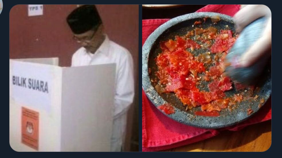 11 Meme lucu alasan lama di bilik suara ini bikin tepuk jidat © X