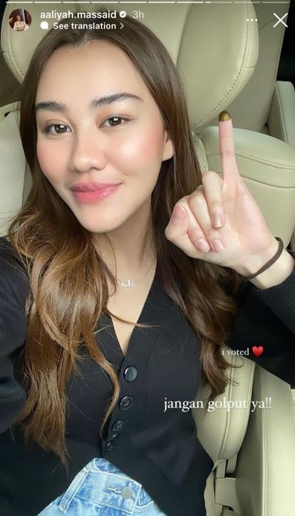 potret seleb pertama kali ikut nyoblos © berbagai sumber