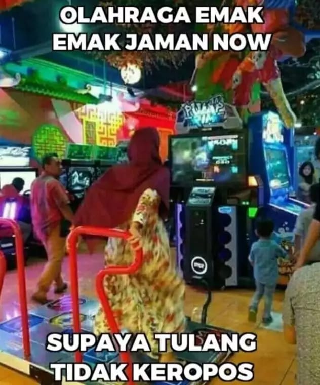 emak-emak gabut nyeleneh berbagai sumber