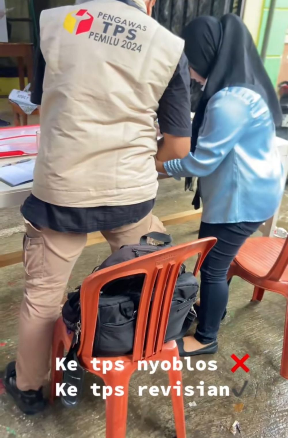 ke tps bimbingan skripsi © TikTok