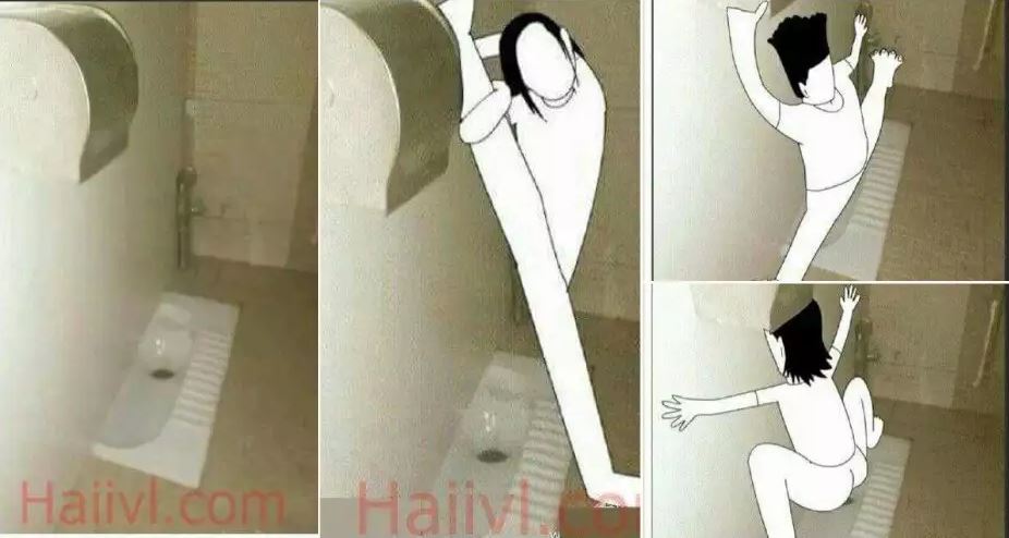 Potret kocak desain WC Berbagai sumber