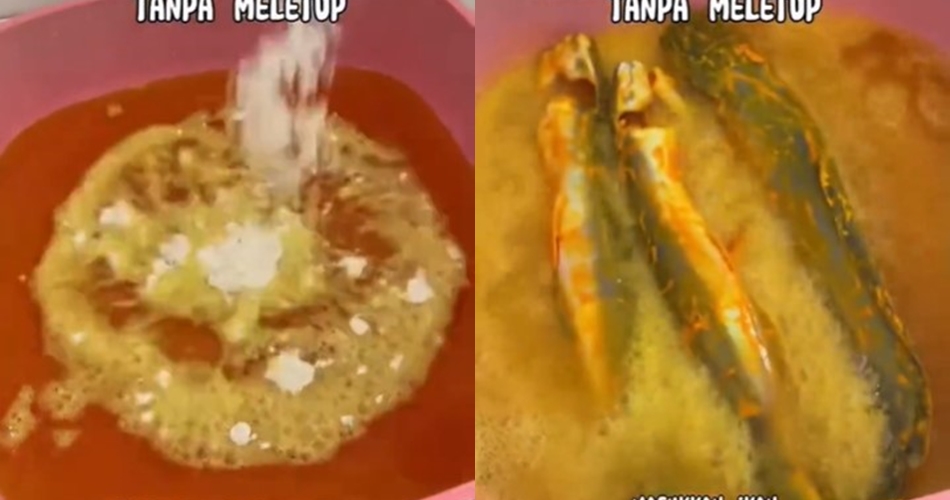 Bukan dibaluri terigu, ini trik goreng ikan agar tak lengket dan meletup ditambah 3 bahan dapur