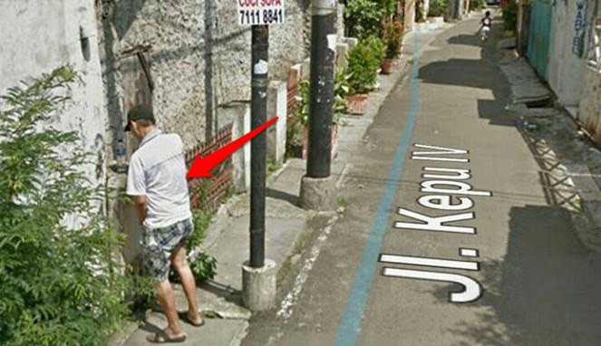 13 Potret lucu tak sengaja tertangkap kamera Google Street ini sukses bikin mata terkecoh
