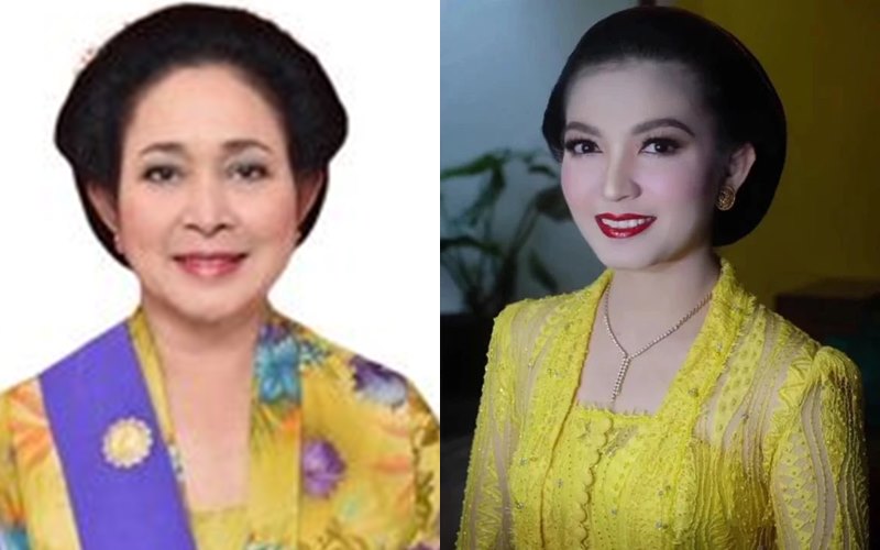 beda gaya titiek dan selvi © Instagram