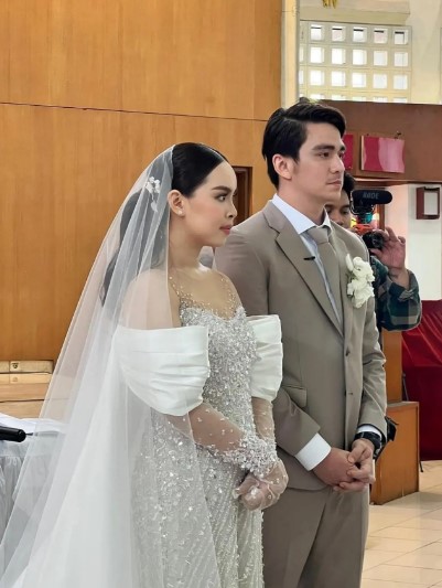 pernikahan Chris Laurent © Instagram