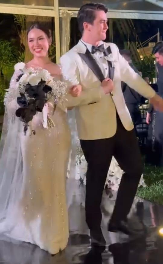 pernikahan Chris Laurent © Instagram