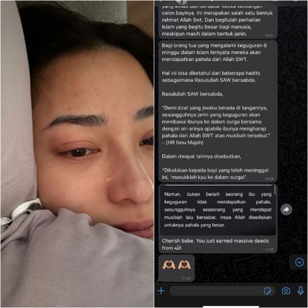 nikita willy alami keguguran © instagram