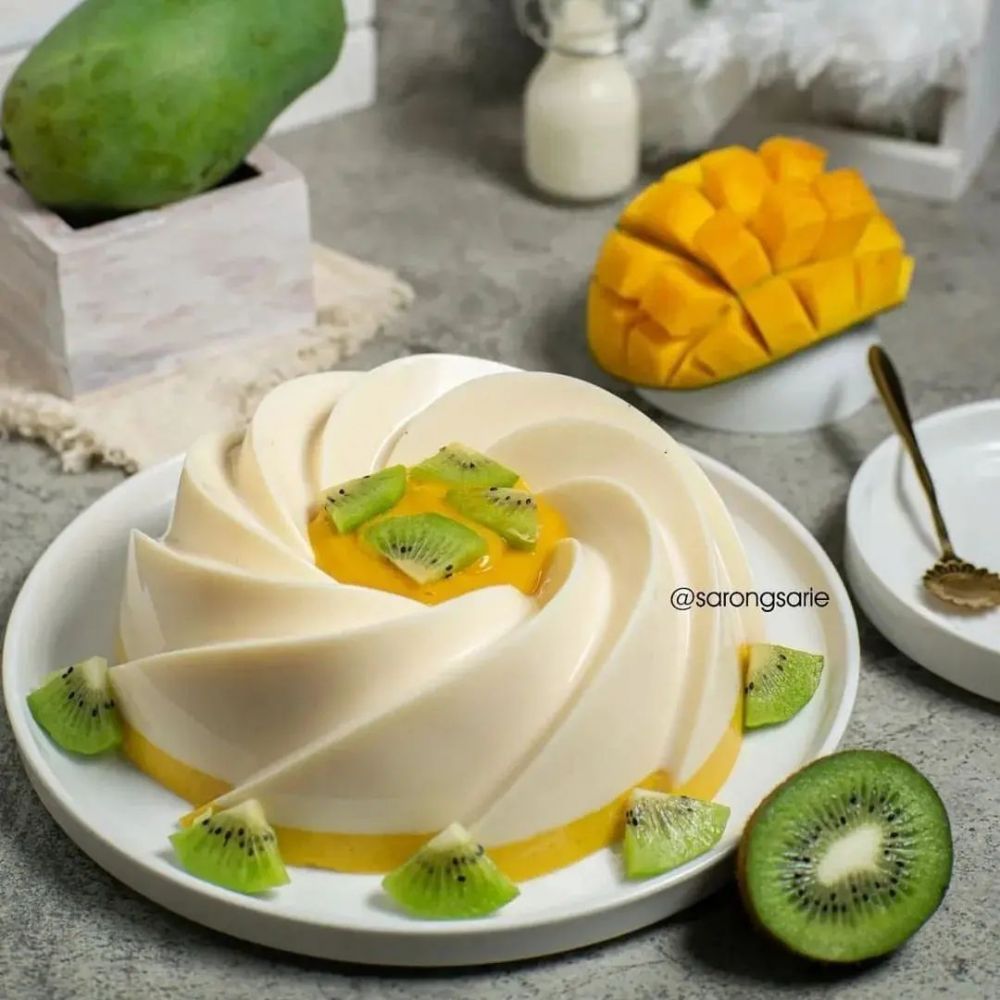 17 Resep puding susu untuk takjil buka puasa, enak, lembut, praktis, dan mudah dibuat