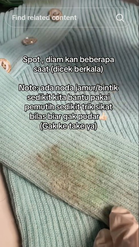 Tak perlu disikat, ini trik hilangkan noda getah di baju ampuh pakai tambahan 2 bahan dapur