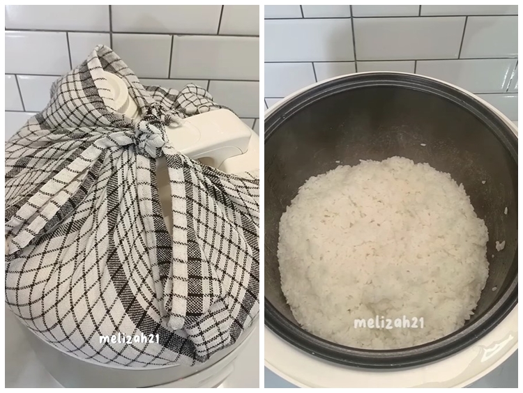 Tanpa tambahan jeruk nipis dan cuka, wanita ini punya trik menanak nasi agar tak mudah berair dan bau