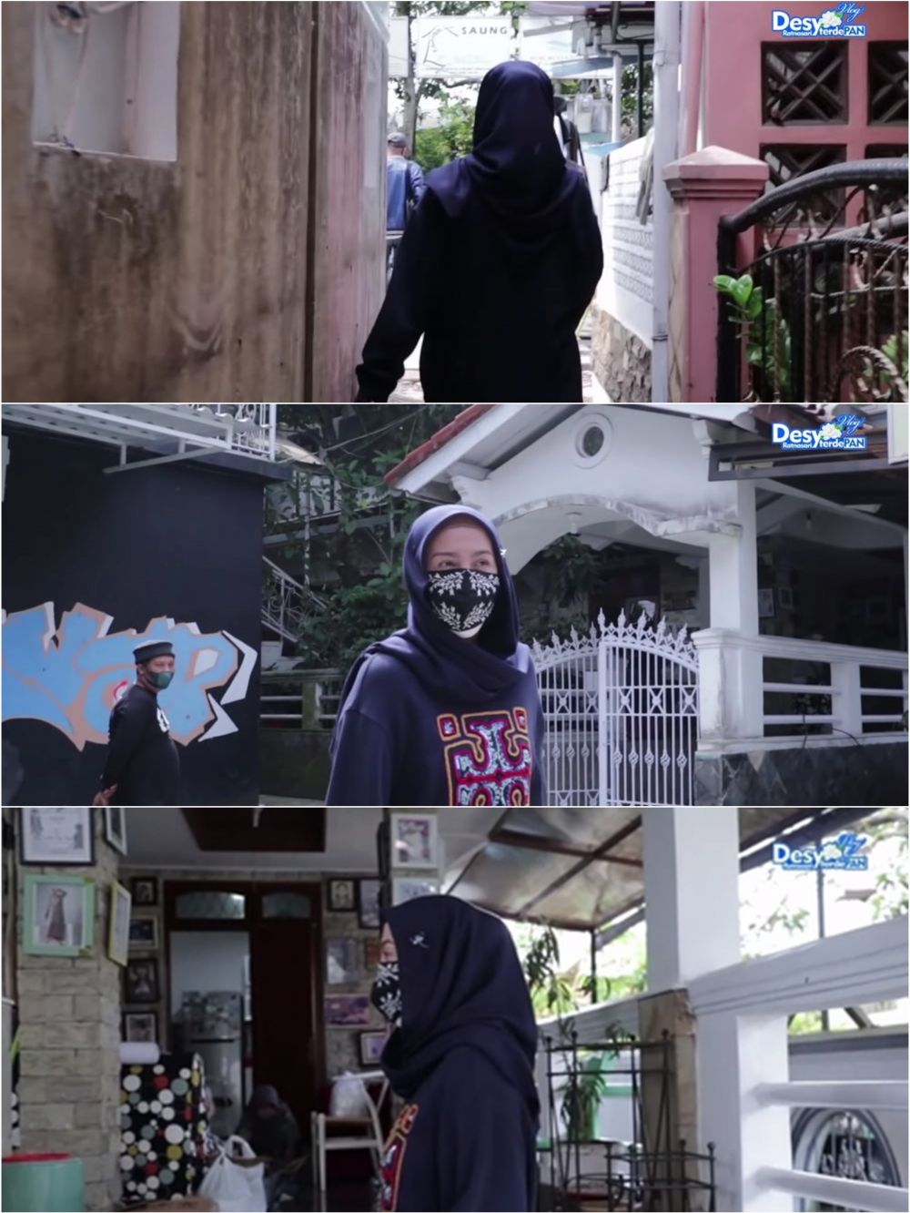 rumah masa kecil seleb nyaleg © berbagai sumber