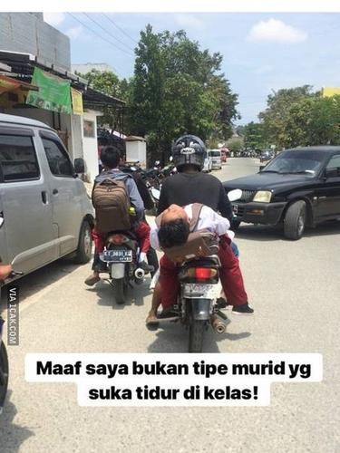 dibonceng nyeleneh abis berbagai sumber