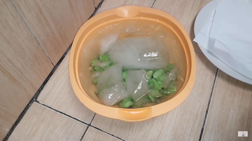 Bukan direndam minyak goreng, ini cara menyimpan petai kupas agar awet berbulan-bulan