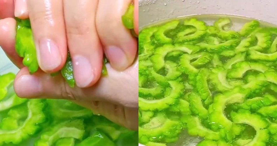 Bukan direndam air garam, ini cara hilangkan rasa pahit pare sebelum diolah, cukup pakai 1 bahan dapur