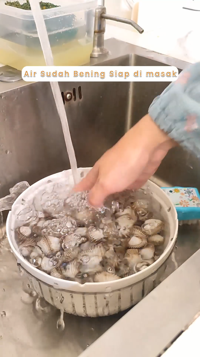 Tak perlu disikat satu per satu, ini cara cepat bersihkan kerang dara cuma pakai 1 bahan dapur
