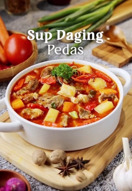 30 Resep masakan daging sapi pedas untuk buka puasa, empuk, praktis, dan mudah dibuat