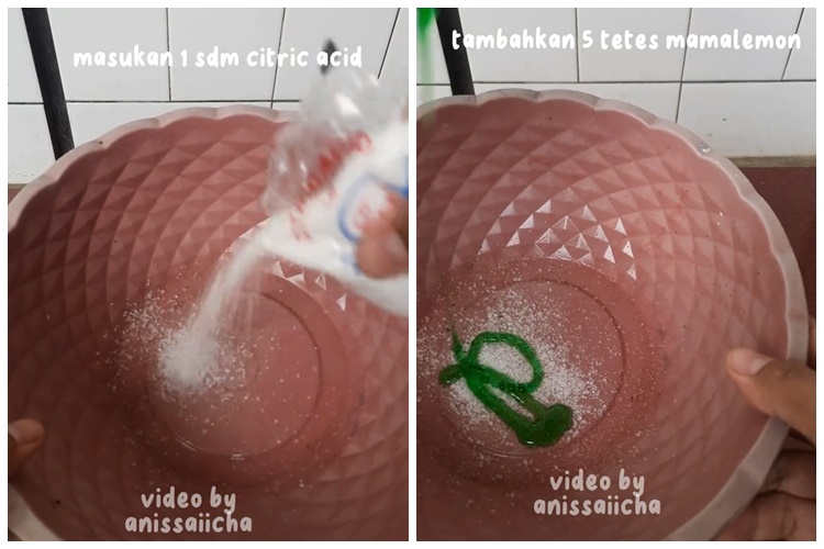 Cuma tambah 1 bahan dapur, ini cara mencuci lap dapur dekil dan berminyak agar bersih tanpa digosok