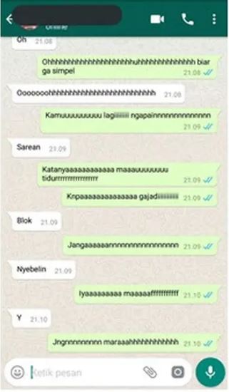 Chat lucu lagi berantem sama pacar Berbagai sumber