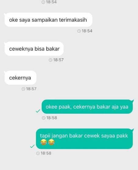 Chat lucu typo saat pesan lewat online Berbagai sumber