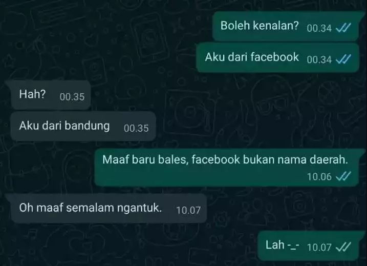 Chat lucu diajak kenalan orang random Berbagai sumber Chat lucu diajak kenalan orang random Berbagai sumber