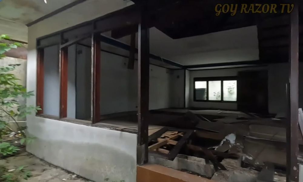 rumah tetty kadi terbengkalai © YouTube