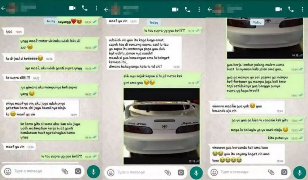 Chat lucu hadapi pacar matre Berbagai sumber Chat lucu hadapi pacar matre Berbagai sumber