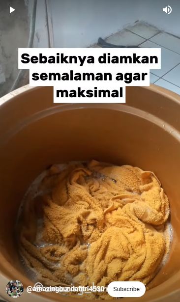 Tak perlu detergen dan pemutih, ini trik cuci handuk dekil dan kumal pakai tambahan 2 bahan dapur