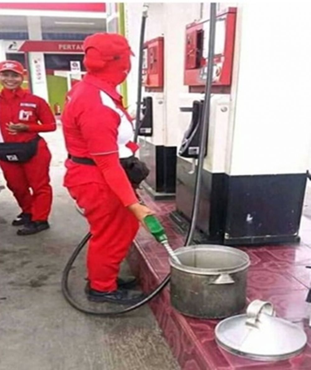 isi bensin nyeleneh berbagai sumber