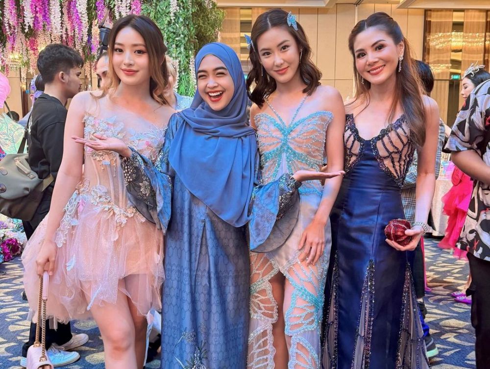 gaya seleb hadiri ulang tahun tuai kritikan © instagram