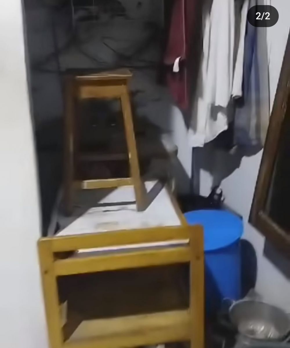 pencuri bikin tulisan © Instagram