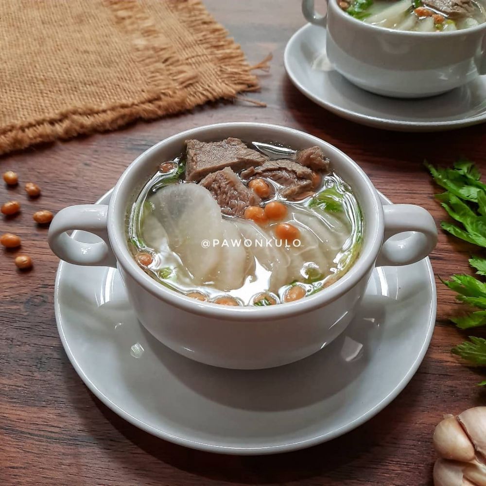 30 Resep menu buka puasa berkuah tanpa santan paling praktis, enak, sederhana, dan gampang ditiru