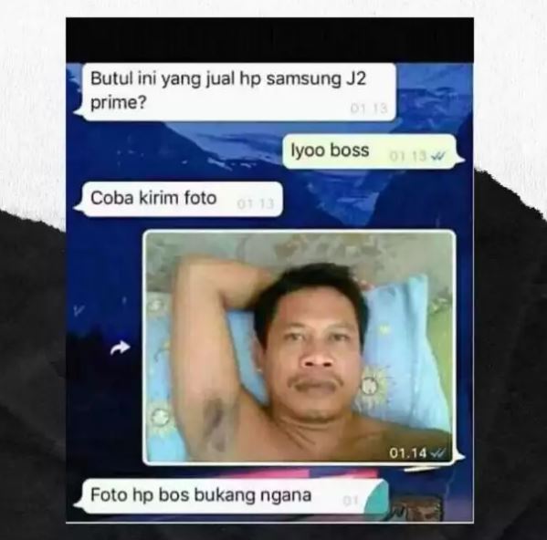 Chat lucu menawar penjual Berbagai sumber