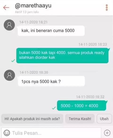 Chat lucu menawar penjual Berbagai sumber Chat lucu menawar penjual Berbagai sumber