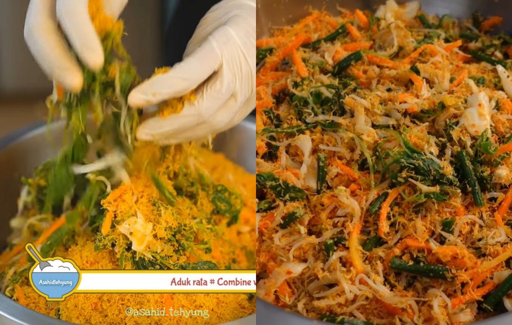 Jangan tumis kelapanya, begini trik masak sayur urap agar bumbu meresap dan awet sampai 5 hari