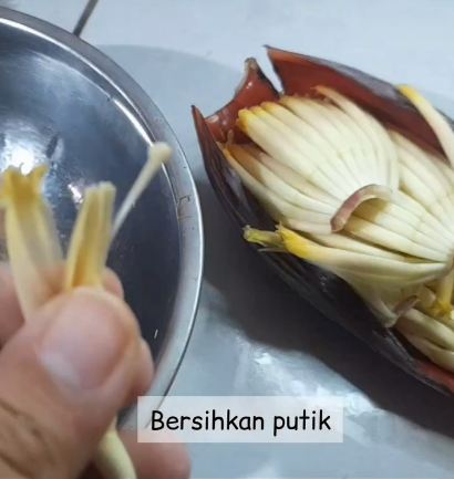 Cukup pakai 1 bahan dapur, ini trik rebus jantung pisang agar warnanya tetap putih bersih
