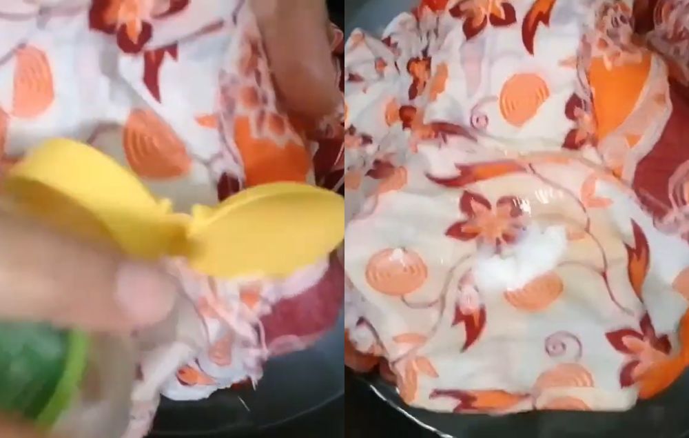 Tanpa disikat, ini cara menghilangkan noda deodoran di ketiak baju cuma tambah 1 bahan dapur